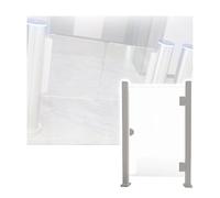 Pivoting Securi Gate for Entrance Metal Access Control Gate for markets Factories & Par - 100x98cm (A) - & Reliable Safe Solut