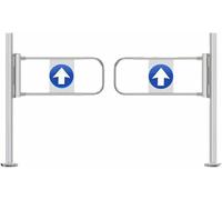 Pivoting Supermarket Entrance Gate, Bi-Directional Security Portal, Automatic Closing Warehouse Door, Swivel Brake for Barriers - Enhance Safety & Accessibility