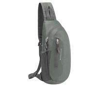 PivotWing Sling Bags For Men Women, Cross Body Bag Men Women Hiking Travel Sports Lightweight Shoulder Chest Bags Small Slim Sling Backpack Dog Walking Daypack Crossbody Bag Army