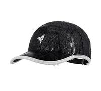 PIVOTWING Waterproof Baseball Cap, Unisex Upf50+ All Weather Running Cap Hat, Lightweight Foldable Reflective Rain Day Waterproof Hat, for Running Golf Hiking Fishing and More, Black 7 1/4