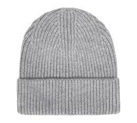 PivotWing Wool Beanie Warm Soft Stretchy Fit Winter Hats for Men Women Comfortable Fashion Solid Color Beanies Nice Touch Knitted Hat Outdoor Snowy Cold Weather Wear, Gray One Size