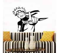PiWine Anime Vinyl Wall Sticker Japanese Anime Naruto Shonen Naruto Mural 62X45 cm
