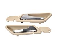 PIWINE Car Inner Interior Door Handles for Benz A-Class W169 B-Class W245 Panel Trim Pull Bar Left Right Front Rear(Beige-Set9)