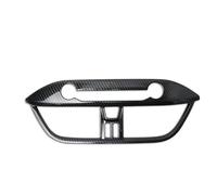 PIWINE Car interior stickers Car Central Control Air Conditioning Panel Cover Trim For Ford For Focus MK4 2019-2020