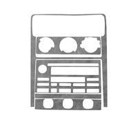 PIWINE Car interior stickers Car Central Control Air Conditioning Panel Trim Interior Sticker For Ford For Mustang 2001-2004(A)