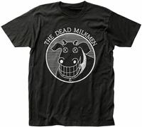 Piwine Dead Milkmen Cow Logo T Shirt Black Black M