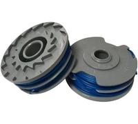 PIWINE Grass Trimmer Strimmer Spool,Trimmer Spool Line, 2Pcs Lawn Mower Part Spool & Trimmer Line for WEBB ELT 450 Replacement String Trimmer Heavy Duty Line