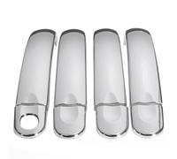 PIWINE Handle Sticker for VW for T5 for T6 for Transporter for Caravelle for Multivan for California Chrome Car Door Handle Cover Trim(for 4 Door)