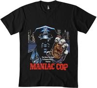 Piwine Maniac Cop t-Shirt Black Black 3XL