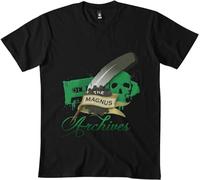 Piwine The Magnus Archives Logo t-Shirt bl Black Black S