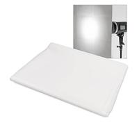 Pixapro 1.5x2.5 Premium Translucent White Diffusion Fabric Professional Softbox Diffuser Customised Sun Scrim Video Soft Diffusion Material Photography Lighting See-Through Soft Light Photoshoot