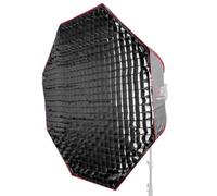 PIXAPRO 120cm 4ft Elinchrom Easy Set Up Softbox Umbrella Open Octagonal Soft Box Round Diffuser Circular Grid Softbox Studio Photo Key Lighting Octobox Lightbox (120cm)