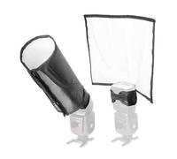 PIXAPRO 31x26.5cm Speedlite Bounce Card/Snoot Reflector Photography Lighting Video Light Flash Diffuser Studio Light Camera Photoshoot Portable Beginners Bounce Sheets White