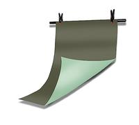 Pixapro 56x88cm Dual Sided Coloured Paper Backgrounds Food Photography Backdrop Lighting Self Tape Photo shoot Portrait Studio Screen Kit Filming Light Booth (Without Stand, Light Olive/Mid Olive)