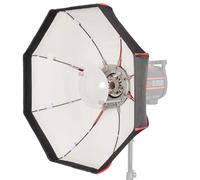 PiXAPRO 60cm White Collapsible Beauty Dish - 60cm Diameter, 4cm Grid Size, 20cm Depth (Compatible With Broncolor)