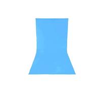 Pixapro 60x130cm Blue Matte/Gloss PVC Background Screen Photography Backdrop Photo Lighting Self Portrait Background Beginners Photoshoot Studio Light Cameras Black Backdrop for Photography (60x130cm)