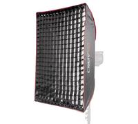 PIXAPRO 60x90cm 2x3ft Rectangular Easy Set Up Softbox Umbrella Opening Soft Box Honeycomb Diffuser Grid Softbox Studio Photo Lighting Portrait Product Photography Video AD200 AD300 Fit (Speedlite)
