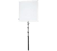 Pixapro 90x90cm Foldable Sun Scrim Diffuser Panel Extensin Boom Arm Handle Lightweight Easy Setup Sunbounce Screen Translucent Video Scrim Soft Diffusion Material Photography Lighting Reflector Panel