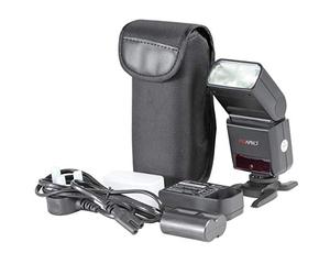 Pixapro LI-ION580 II 5600x Speedlite with Battery Photographic Video Strobe Studio Flash Godox VING860 II Portable Proffessional Photography Lighting LED (Compatible with Canon)