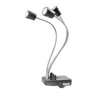 PIXAPRO Macropod LED Macro Light 5600K Flexible Macro LED Lamp Universal Camera Dimmable Hot Shoe Mount LED Continuous Lighting Studio Photo Shooting Insects Plants Jewelry Stone Product Photography
