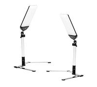 Pixapro MOBI LED Tabletop LED Studio Light Compact Video LED Panel Daylight 5600K CRI95 Continuous Lighting Streaming Recording Video Conferencing Stop Motion Table-top Product Photography Twin