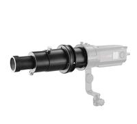 Pixapro Projection Attachment LED Light Spot Projector (SA-P) for MINI30D GODOX S30 LED Light with 85mm lens Gobo Projection Conical Snoot Photography Light Control Cylinder (Projection Attachment)
