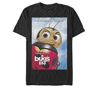Pixar A Bug's Life-Not A Lady Poster Organic Short Sleeve T-Shirt, Black, XL