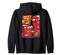 Pixar Cars Lightning McQueen Grid Zip Hoodie