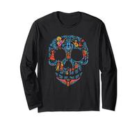 Pixar Coco Day Of The Dead Skull With Rivera Family Long Sleeve T-Shirt
