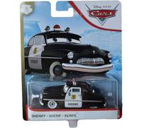 Disney Cars FLM15 Pixar Cars 3 Sheriff Vehicle, Multicoloured