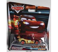 Pixar Disney Cars NEON Racers, RED Lightning McQueen