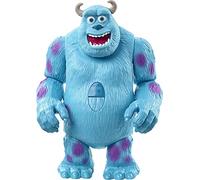 Pixar Interactables Sulley Talking Action Figure, 8-in / 20.3-cm Tall Posable Movie Character Toy, Interacts with Other Figures, Kids Gift Ages 3 Years & Older