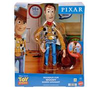 Disney and Pixar Toy Story Movie Toy, Talking Woody Figure with Ragdoll Body, 20