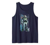 Pixar Lightyear The Last Space Ranger, Buzz Lightyear Tank Top, Men, Navy Blue, XX-Large