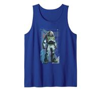 Pixar Lightyear The Last Space Ranger, Buzz Lightyear Tank Top, Men, Royal Blue, Large