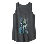 Pixar Lightyear The Last Space Ranger, Buzz Lightyear Tank Top, Women, Dark Heather Grey, XX-Large