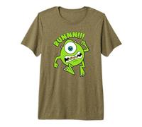 Pixar Monsters, Inc. Mike Wazowski Run Premium T-Shirt