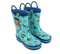 Pixar Rainboots for Kids, Green, 11 Little Kid