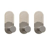 PIXAXOHH Adhesive Hooks, Strong, Damage-Free, for Bathroom, Kitchen, Smooth Surfaces, Versatile Hanging, Towels, Robes, Keys, No Drill, Acrylic, Easy to Install, Peel an