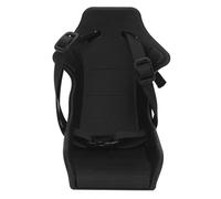 PIXAXOHH Doll Bike Seat Carrier for Kids, Adjustable Strap, Folding Design, Excellent Plastic Material, Unique Fun Cartoon Doll Decoration, Encourages Imaginative Play (Black)