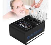 PixCy Professional 448K Radio Frequency Therapy Machine - for RF Lifting, Weight Loss & Body Shaping, with 3 Handles & 8 Workstations for Deep Physical Treatment Black