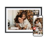 Pixedge Frameo 10.1 in Smart WiFi Digital Photo Frame,Electronic Picture Frame Slideshow Send Photos from Anywhere with Frameo,1280 * 800 IPS Touch Screen Picture Frame for Gifts