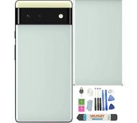 Pixel 6 Back Glass Replacement for Google Pixel 6 5G Back Cover Glass Housing Door with Pre-Installed Tape + Tools (Sorta Seafoam)