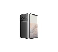 TECHGEAR Pixel 6 Pro Case [CarbonFlex Case] Premium Flexible Soft Shockproof Slim Fit Case Cover with Carbon Fibre Effect Designed For Google Pixel 6 Pro