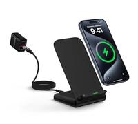Pixel 9 Wireless Charger 15W Fast Charging for Google Pixel 9A 9 Pro XL Fold 8A 8 Pro 7A 7 6 Pro,Android Wireless Phone Charging Stand & QC Charger for Samsung Galaxy Z Fold Flip 6 S25 S24 S23 S22 S21