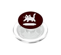 Pixel 90s Y2K Scary Cat Tomcat is Scared PopSockets PopGrip for MagSafe