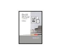 Nielsen Pixel A3 Frosted Black Aluminium Picture Frame
