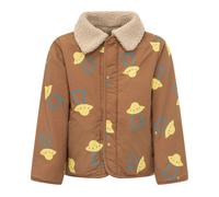 Pixel Abduction All Over Reversible Jacket - unisex - Bobo Choses - Light Jackets - Brown - 2 Y | 92 CM - Kids 2 Y | 92 CM