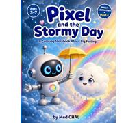 Pixel and the Stormy Day: A Coloring Storybook About Big Feelings | Fun Read-and-Color Adventure for Kids Ages 3-7 (Pixel's Adventures)
