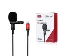 Pixel Apple Lightning Lavalier Microphone for iPhone/iPad/iPod Compatible with iPhone 13/12/11/X/XS/XR/SE/8/7/6/5, YouTube TikTok Video Interview Facebook Vlog (9.8ft/3m) (Apple MFi Certified)